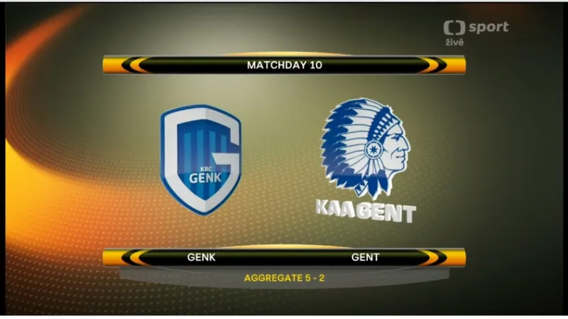 Sestřih utkání Genk - Gent