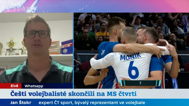 Štokr o úspěchu volejbalistů na MS