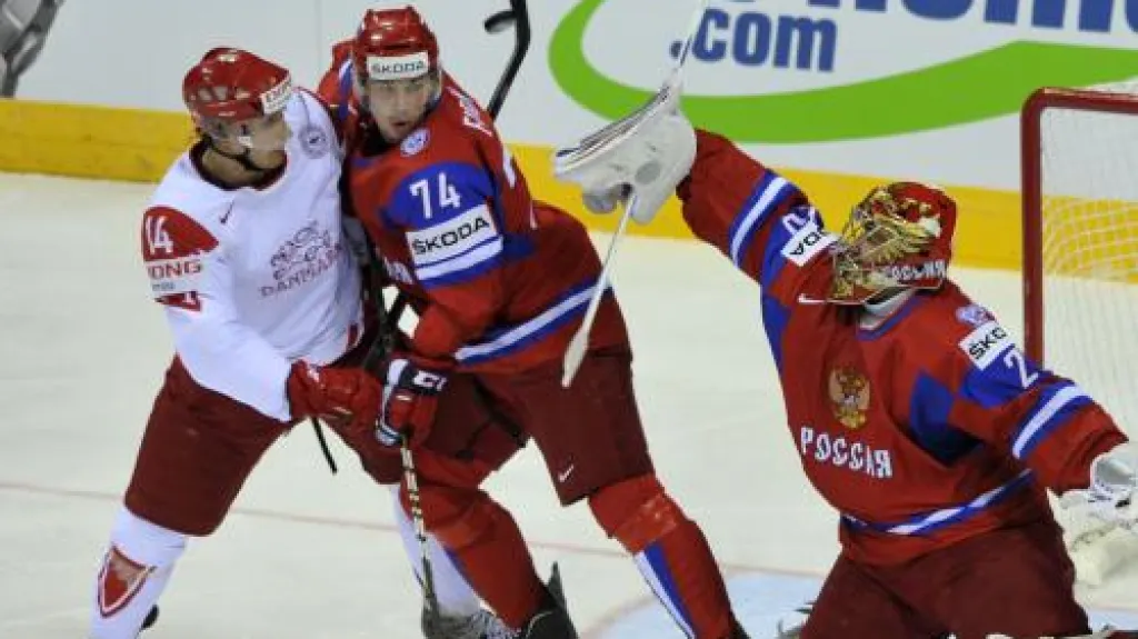 Utkání Rusko - Dánsko