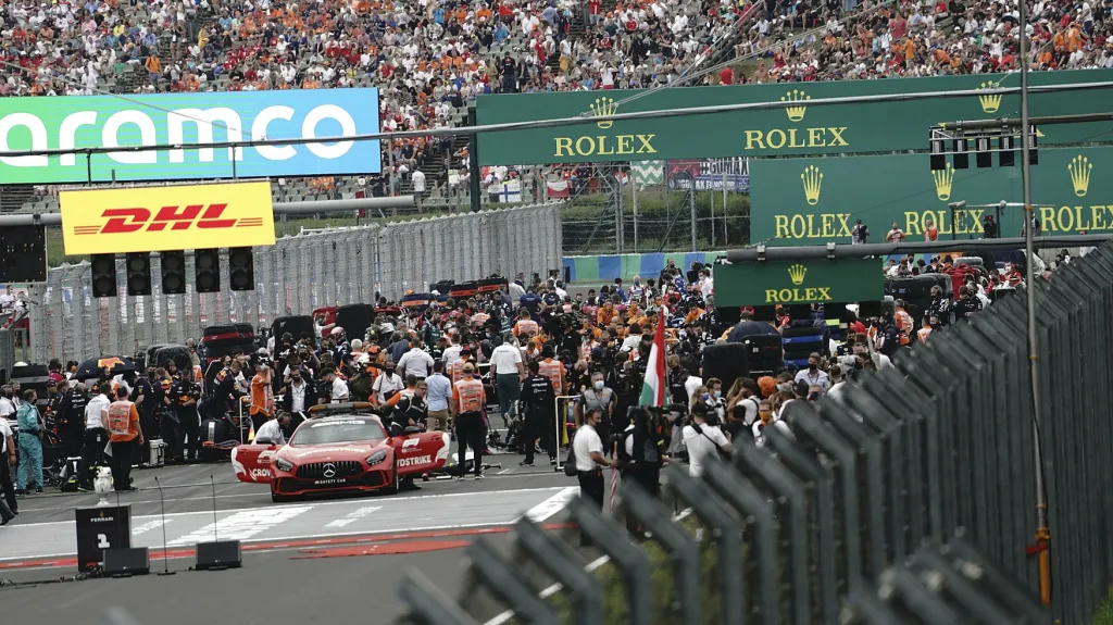 Formule 1 před startem Velké ceny Maďarska