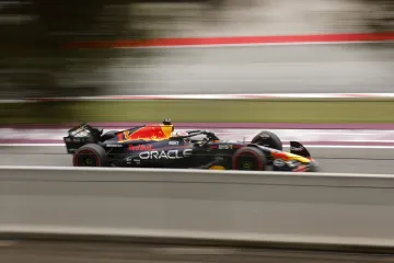 Max Verstappen na okruhu v Barceloně