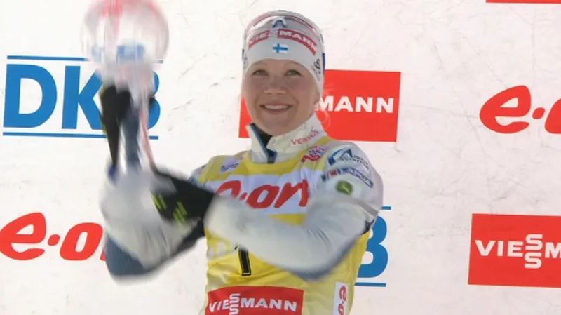 Světový pohár biatlonistek ovládla Finka Mäkäräinenová