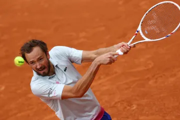 Daniil Medvěděv na Roland Garros