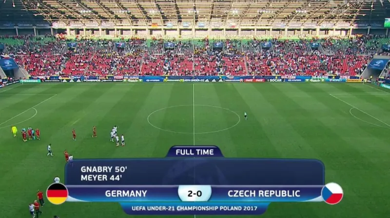 Sestřih utkání Německo U21 - Česko U21