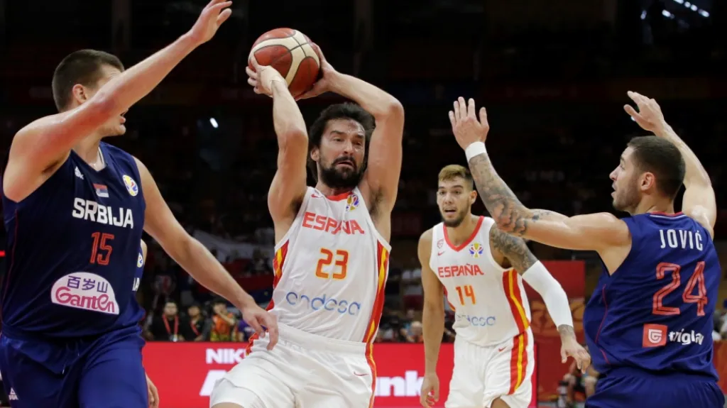 Utkání Španělsko – Srbsko
