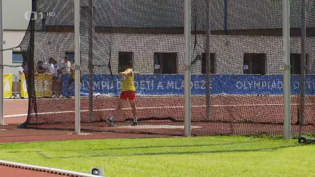 Daniel Gasiúnas Demčenko na Olympiádě dětí a mládeže