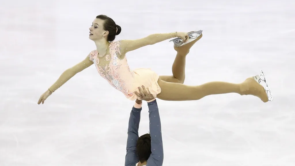 Anna Dušková a Martin Bidař