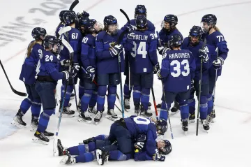 Finky slaví zisk bronzových medailí