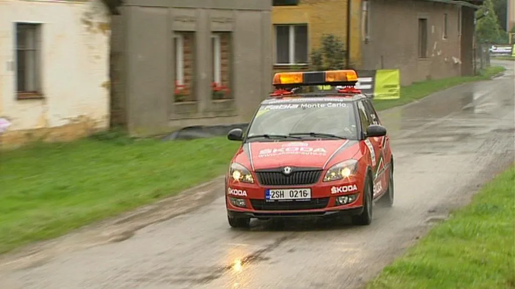 Jan Kopecký na Rallye Příbram