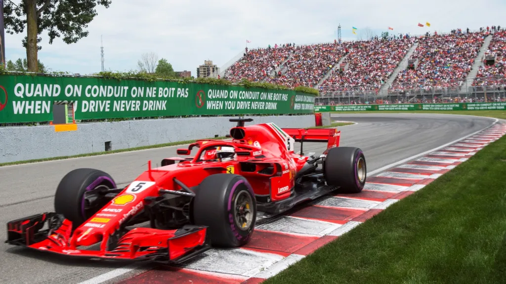 Sebastian Vettel si jede pro vítězství v GP Kanady