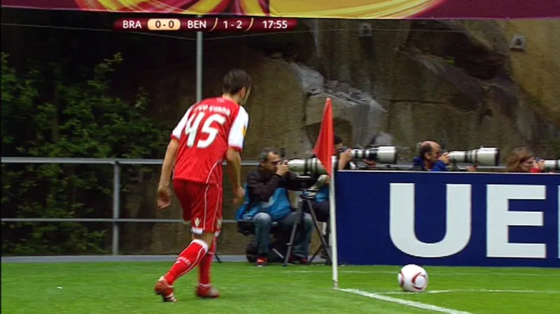 Sestřih utkání SC Braga - Benfica Lisabon