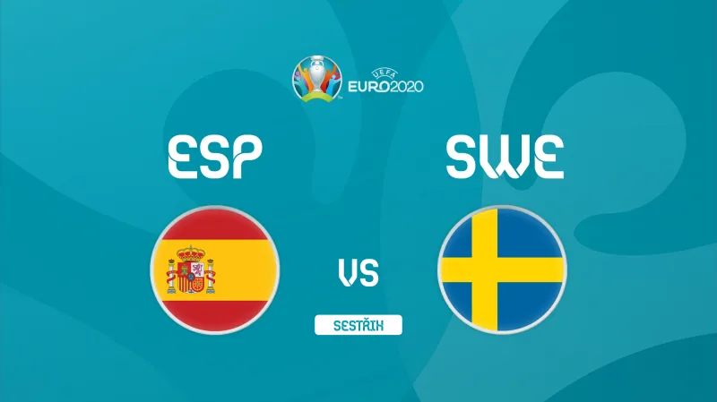 Sestřih utkání Španělsko – Švédsko