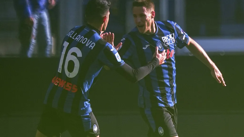 Slavící hráči Udinese