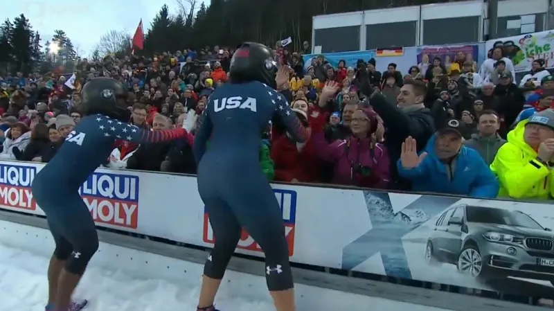 Dramatické vyvrcholení dvojbobu žen na MS