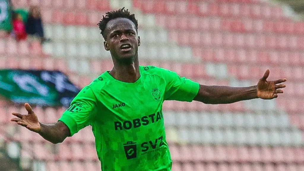 Defo Conte se raduje z gólu