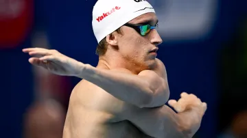 Knedla doplaval pátý na ME v polohovém závodě na 100 m