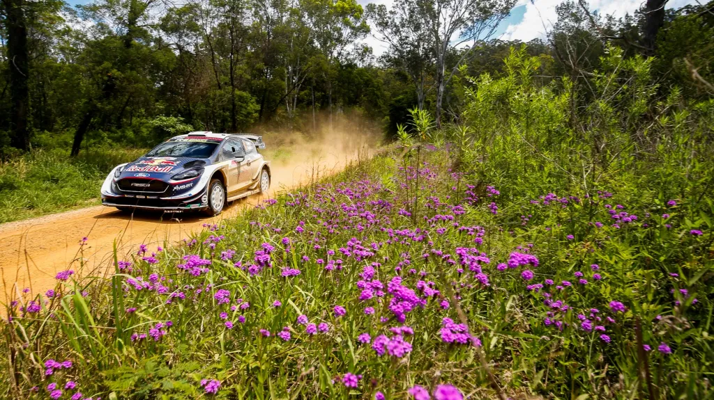 Sébastien Ogier během Australské rallye
