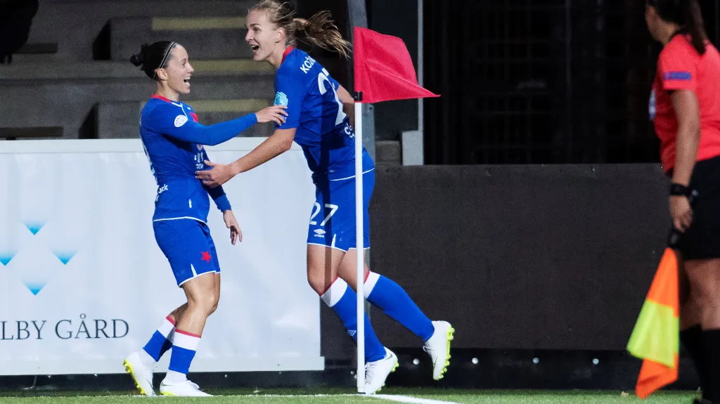 Radost slávistických fotbalistek