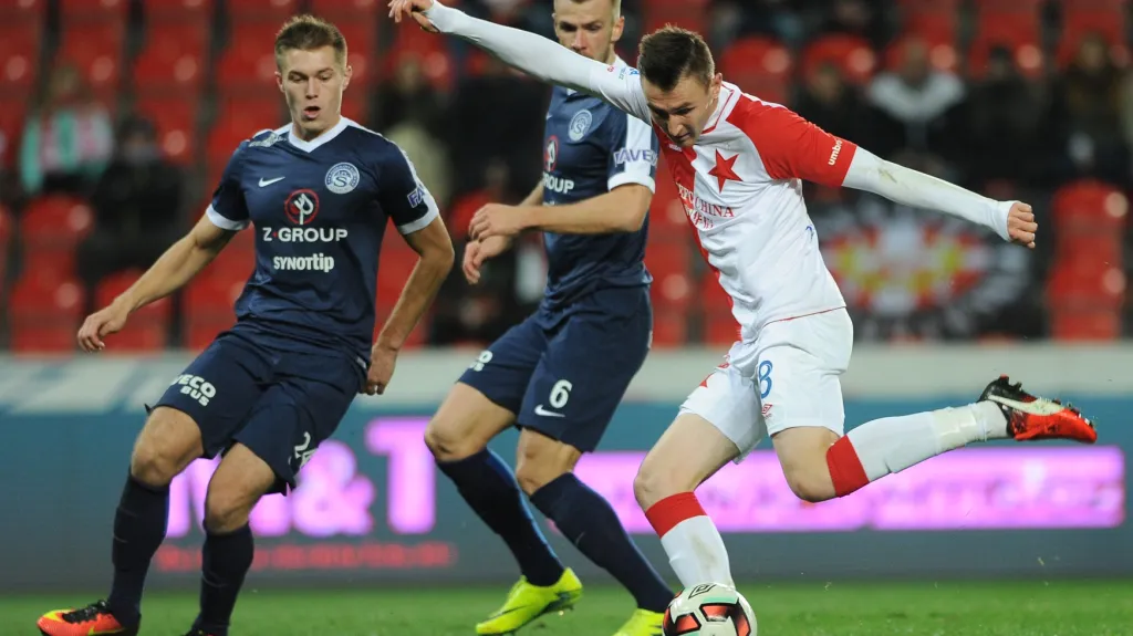 Utkání Slavia - Slovácko