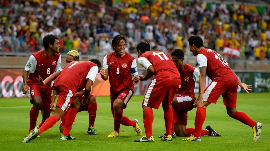 Fotbalisté Tahiti