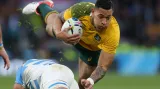 Wallabies dali v úvodu utkání dvě rychlé pětky