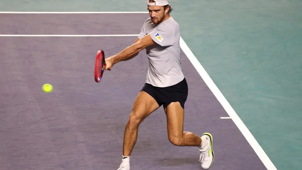 Tomáš Macháč na turnaji v Acapulcu