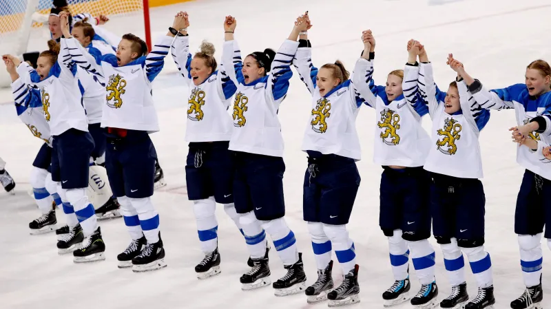 Radost finských hokejistek