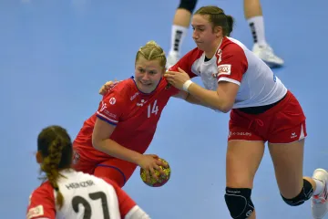 Kateřina Kordovská v utkání proti Švýcarsku