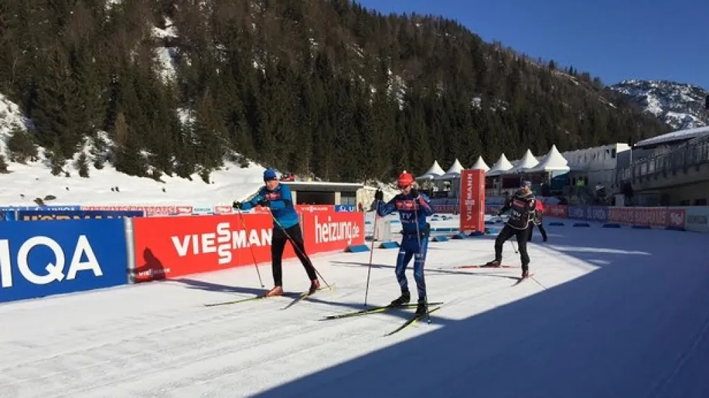 Prohlídka tratě MS v Hochfilzenu 2017