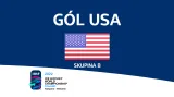 Gól v utkání Švýcarsko – USA: Meyers - 0:1 (12. min.)