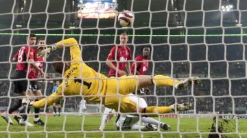 Utkání Wolfsburg - Fulham