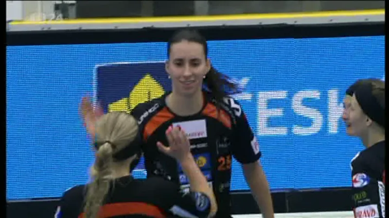 Sestřih florbalového utkání Herbadent - Chodov