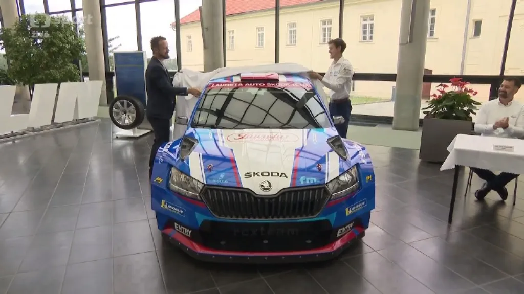 Juniorský mistr Evropy Mareš má nového spolujezdce i tým