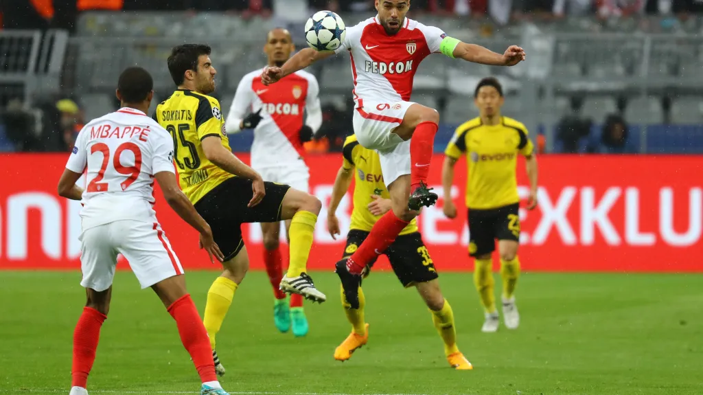 Utkání Dortmund - Monako