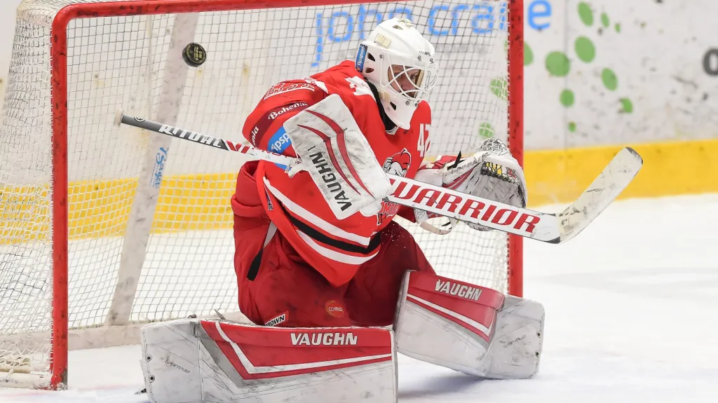 Olomoucký brankář Branislav Konrád