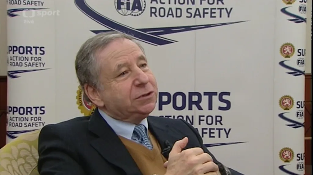 Todt se objevil v Praze, FIA pomáhá kampani na zlepšení bezpečnosti na silnicích