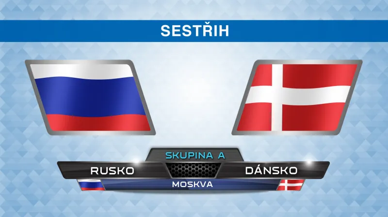 Sestřih utkání Rusko - Dánsko