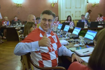 Premiér Chorvatska Andrej Plenkovič