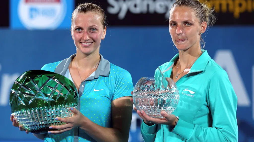 Petra Kvitová a Karolína Plíšková