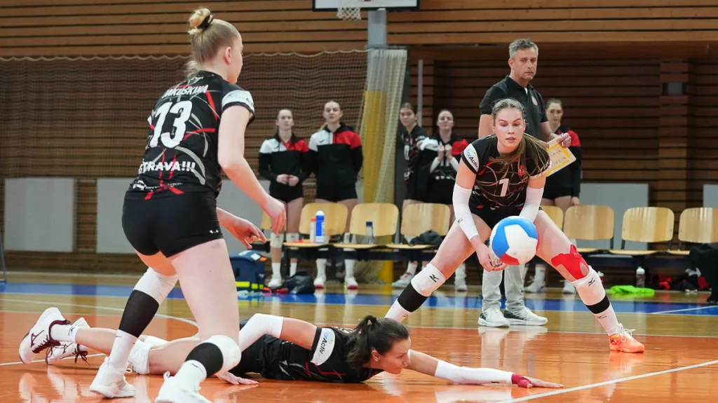 Volejbalistky TJ Ostrava