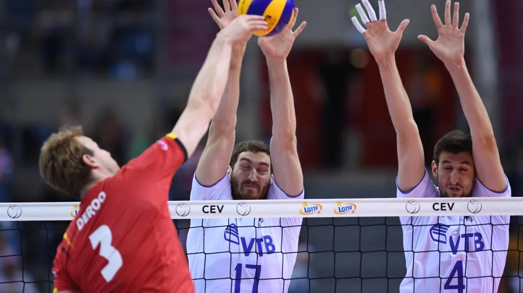 Utkání Rusko - Belgie