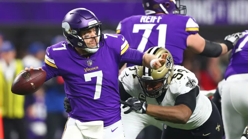Case Keenum v utkání s New Orleans