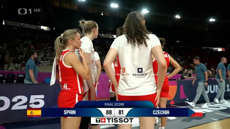 Sestřih a ohlasy čtvrtfinále ME Španělsko – Česko