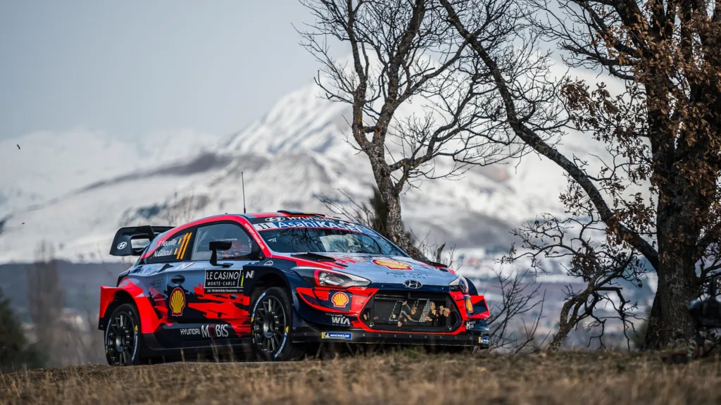 Thierry Neuville během Rallye Monte Carlo