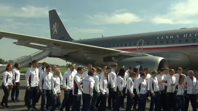 První část české reprezentace odletěla na Evropské hry