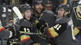 Radost hokejistů Vegas Golden Knights