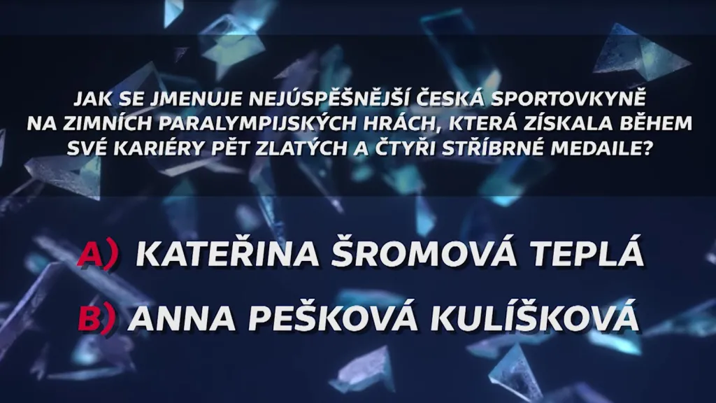 Soutěž ČT k paralympijským hrám 2018 - 14. března