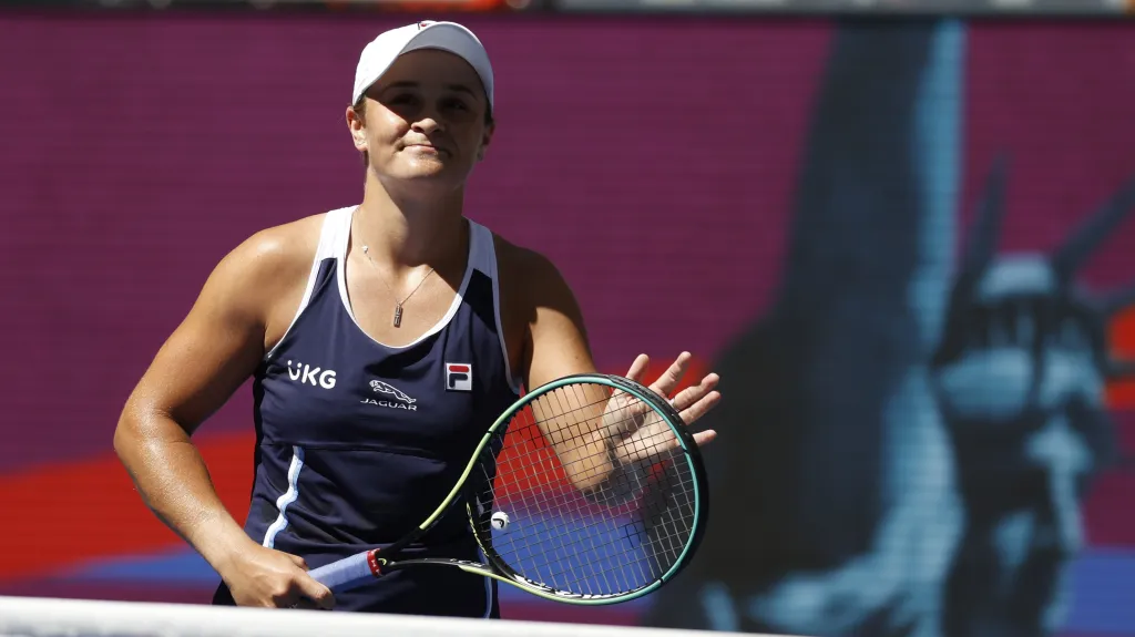Světová jednička Ashleigh Bartyová na US Open