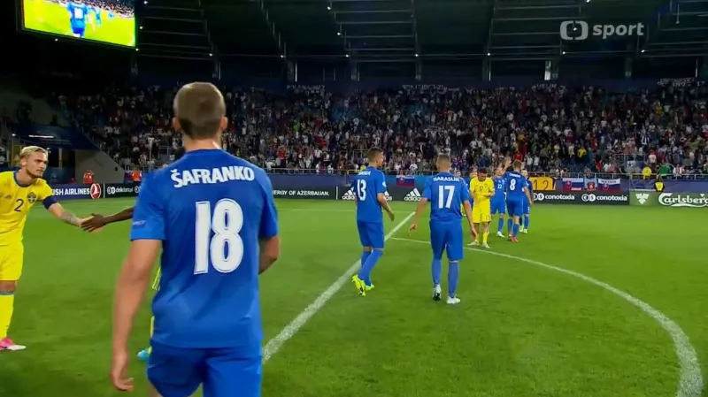 Sestřih utkání Slovensko - Švédsko