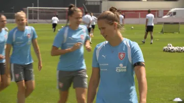 Kvalifikace s Albánií bude jubilejním zápasem v národním dresu pro Elišku Sonntagovou